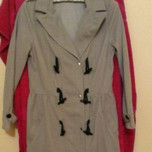 Misslook Buttoned Wool Blend Outwear
